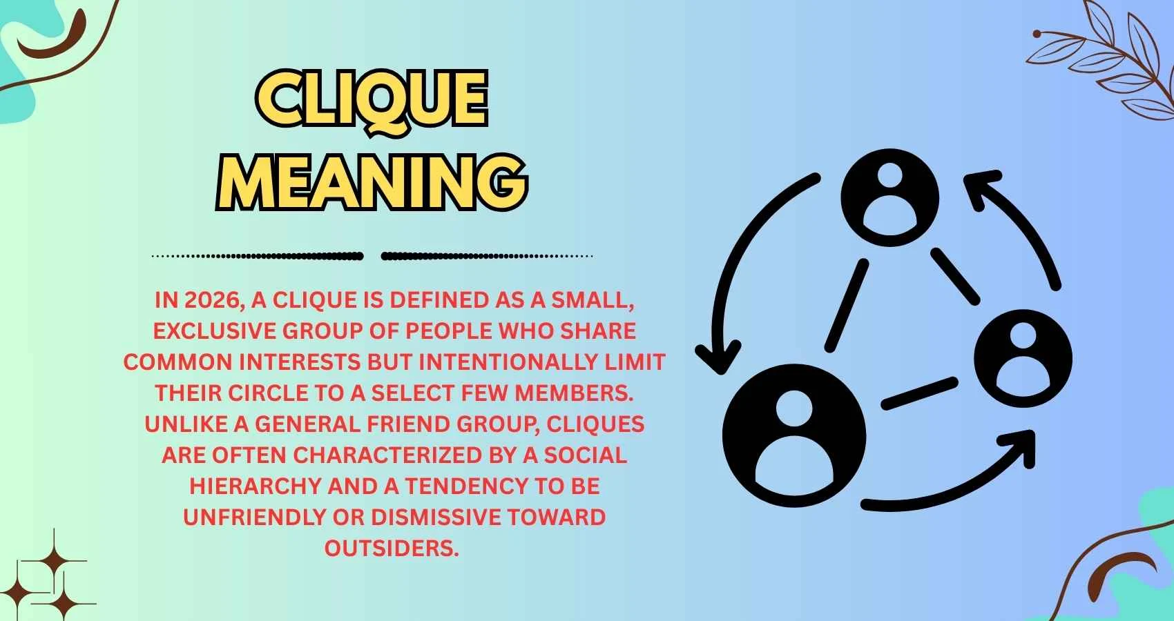 Clique Meaning Demystified Powerful Tips to Understand -  clearwordmeaning.com