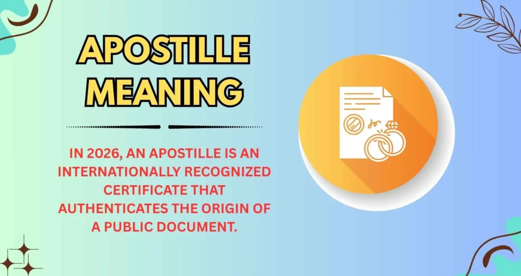 Apostille Meaning