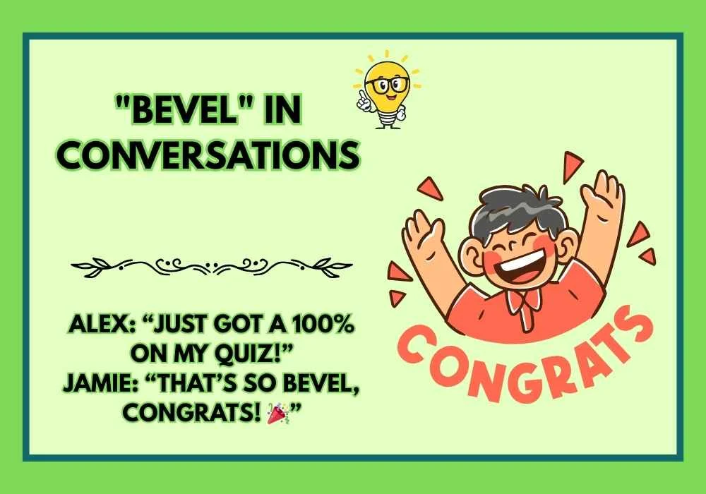 "Bevel" in Conversations