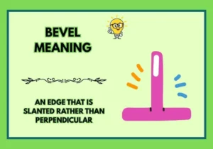 Bevel Meaning