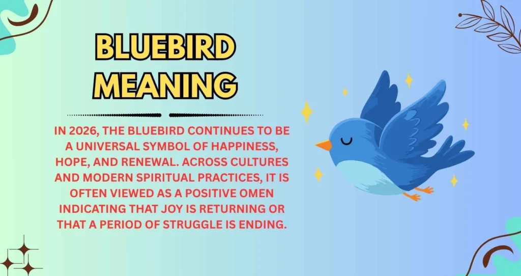 Bluebird Meaning