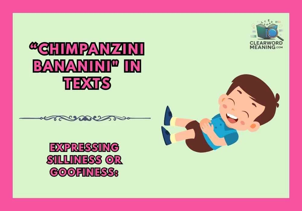Chimpanzini Bananini" in Texts