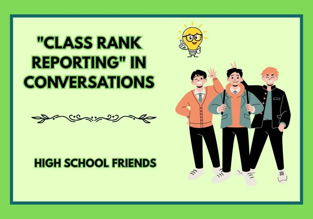 "Class Rank Reporting" in Conversations