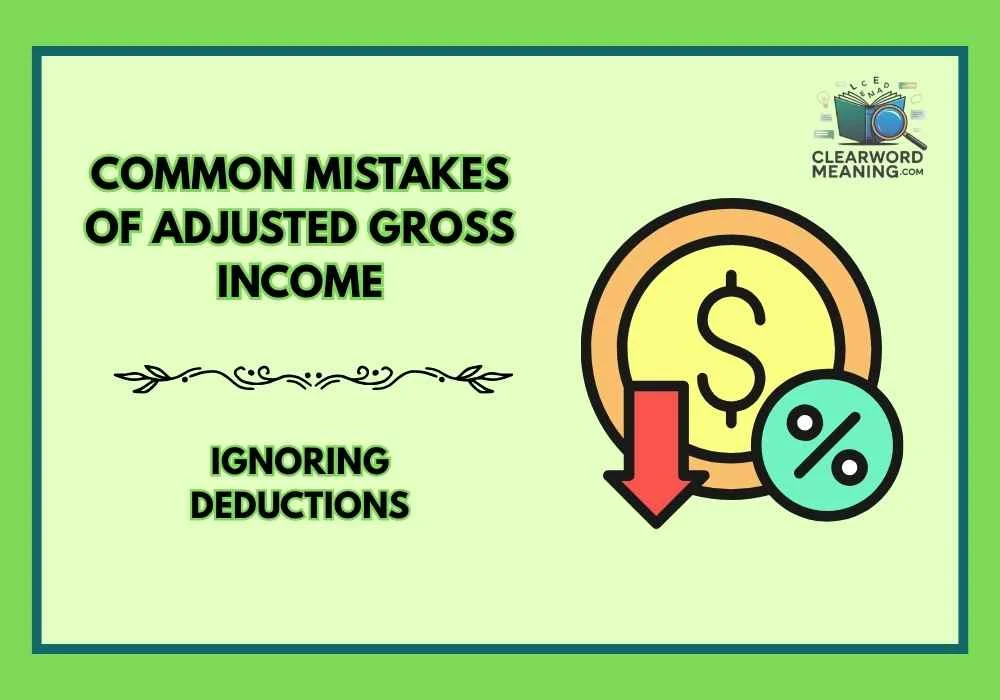 Common Mistakes of adjusted gross income