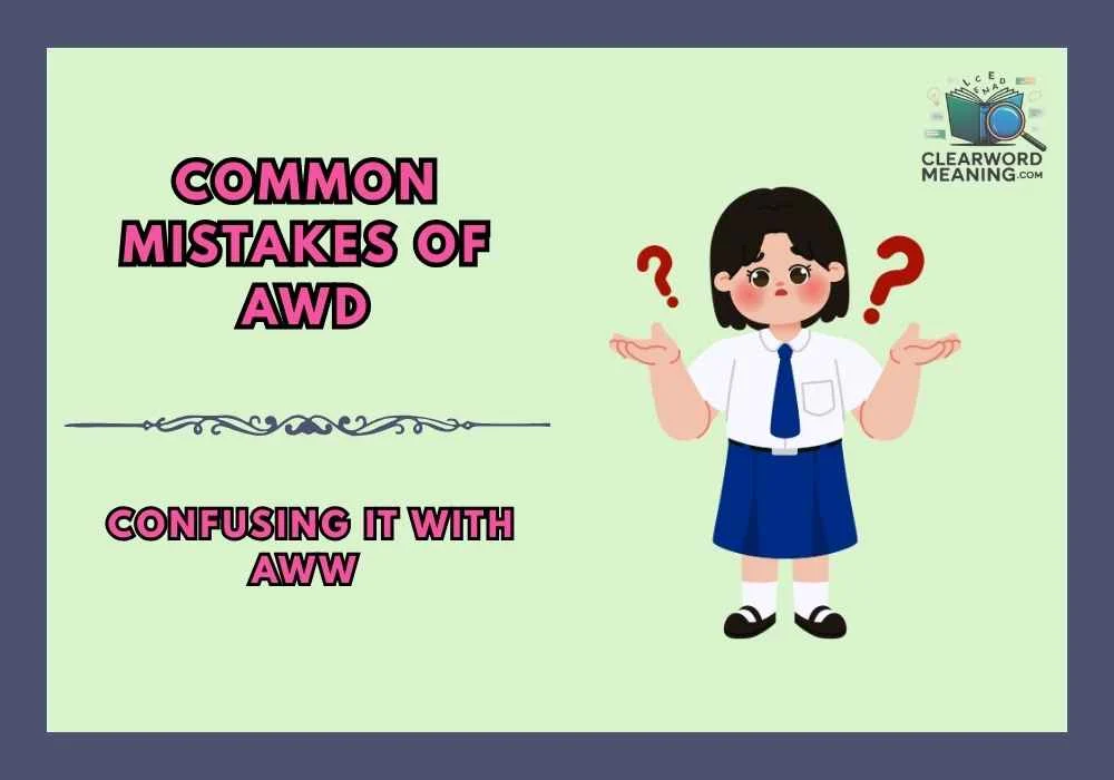 Common Mistakes of awd