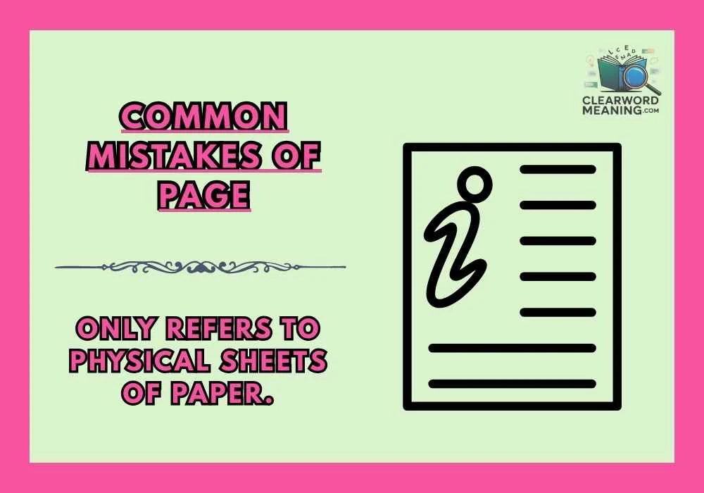 Common Mistakes of page