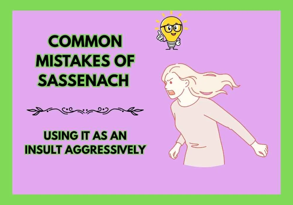 Common Mistakes of sassenach 