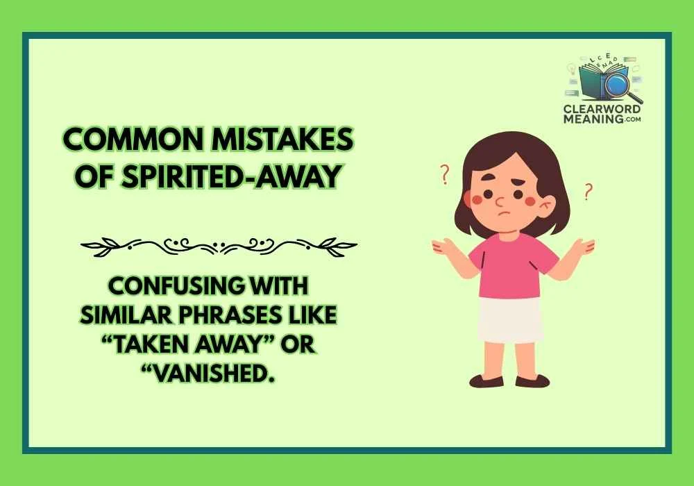 Common Mistakes of spirited-away