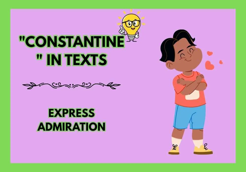 "Constantine" in Texts