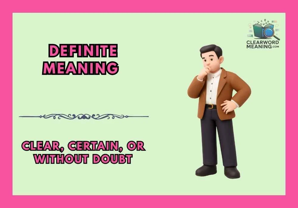 Definite Meaning