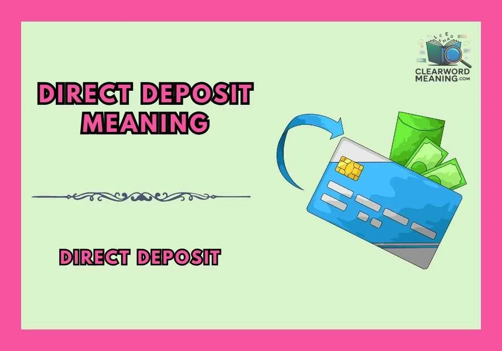 Direct Deposit Meaning