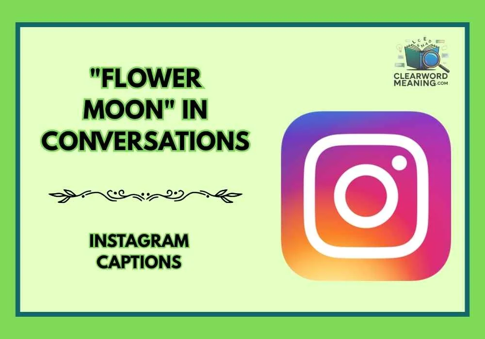 "Flower Moon" in Conversations