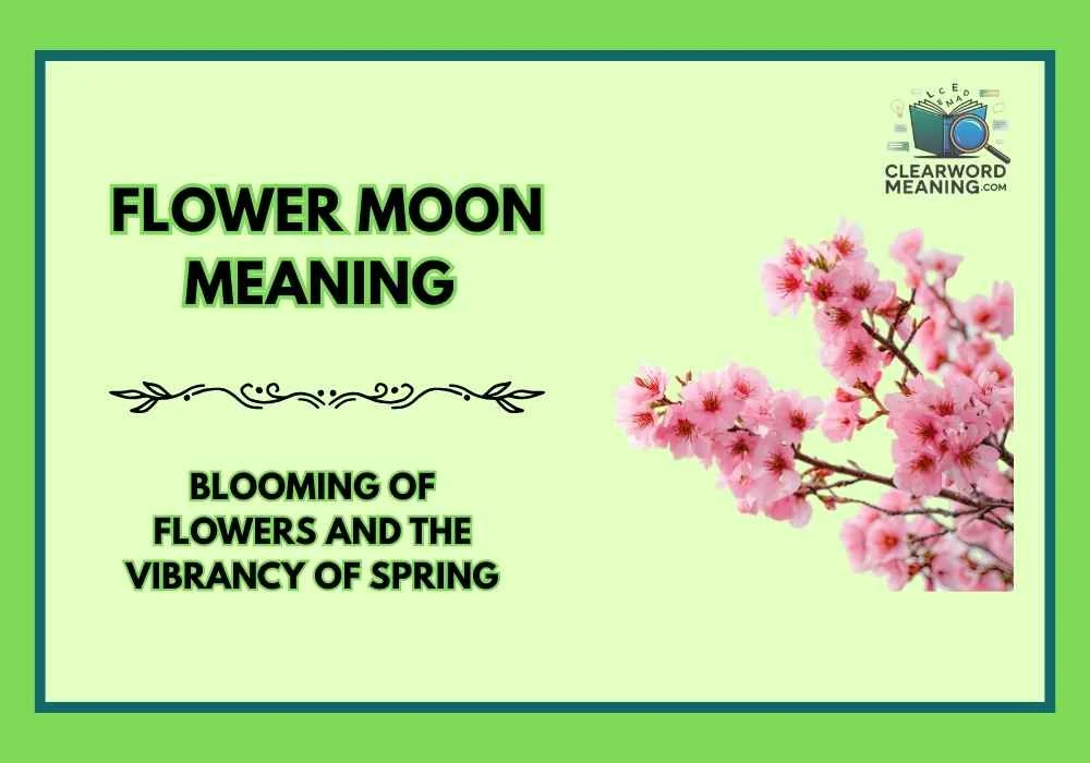 Flower Moon Meaning