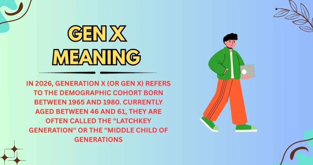 Gen X Meaning