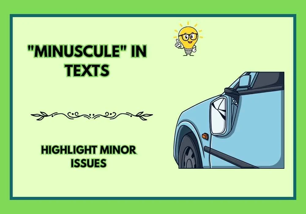 "Minuscule" in Texts
