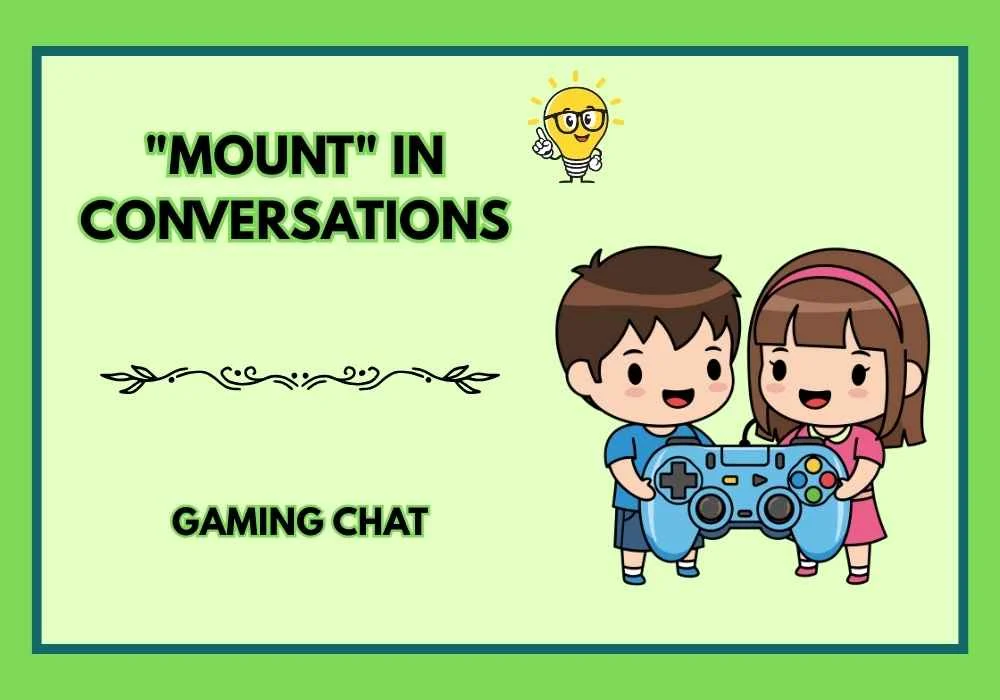 "Mount" in Conversations