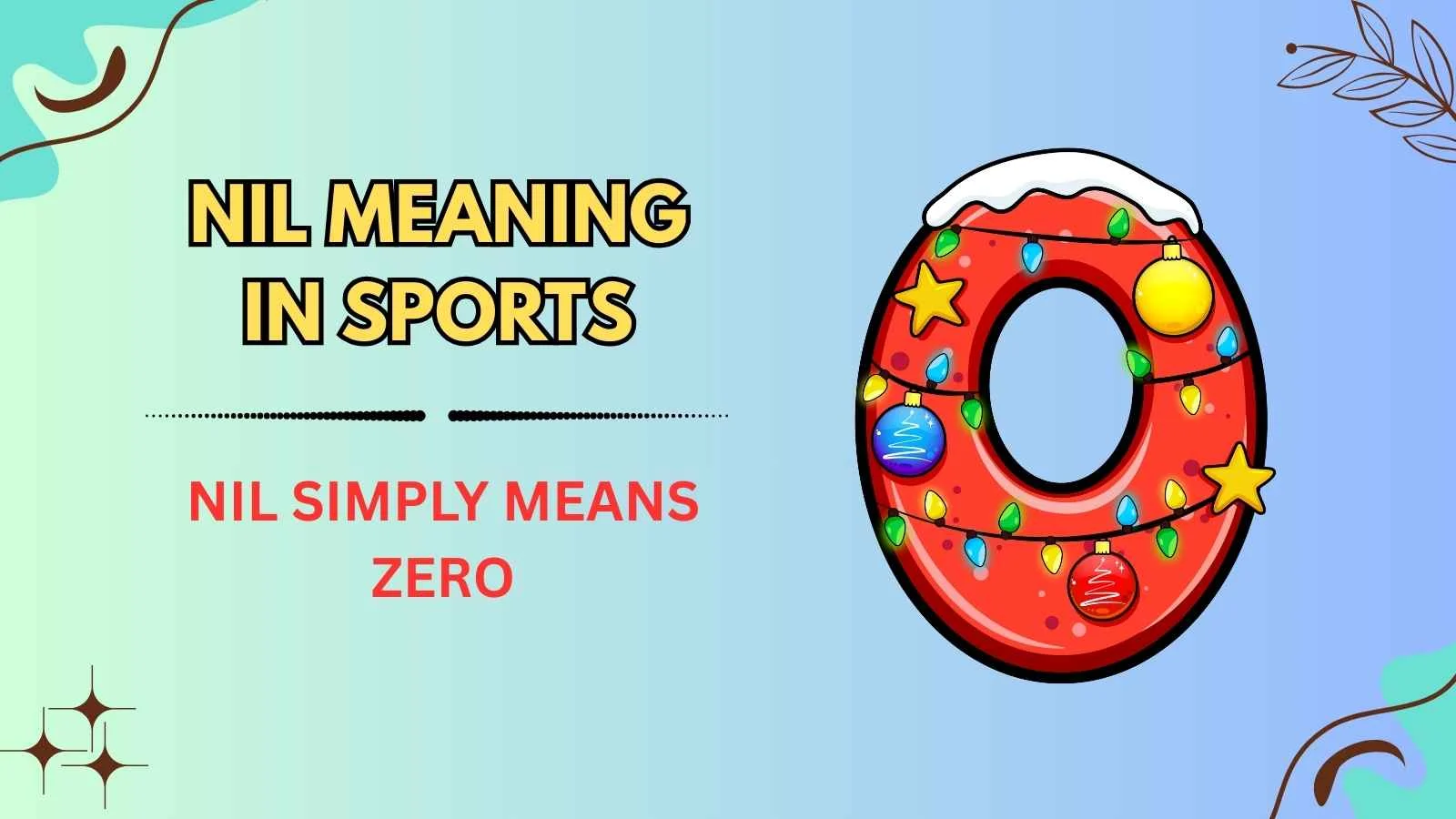 Nil Meaning in Sports