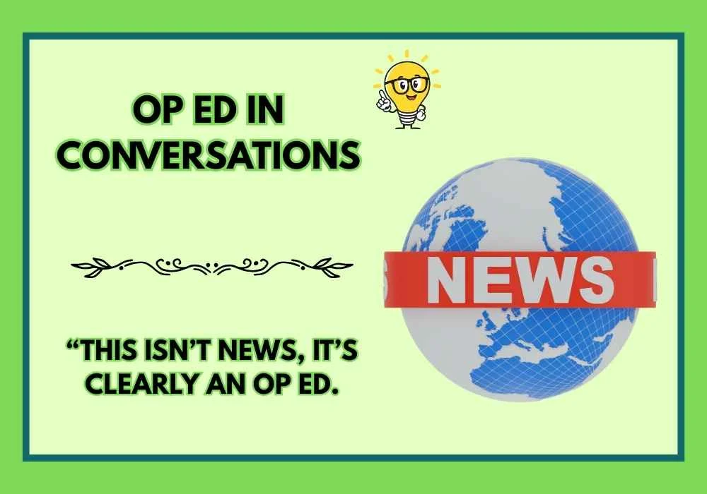 Op Ed in Conversations