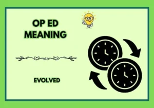 Op Ed Meaning