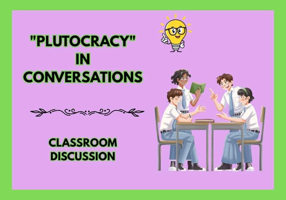 "Plutocracy" in Conversations