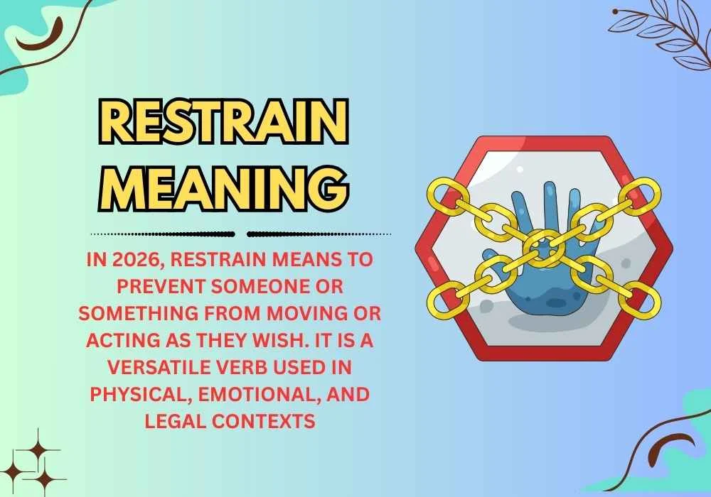 Restrain Meaning
