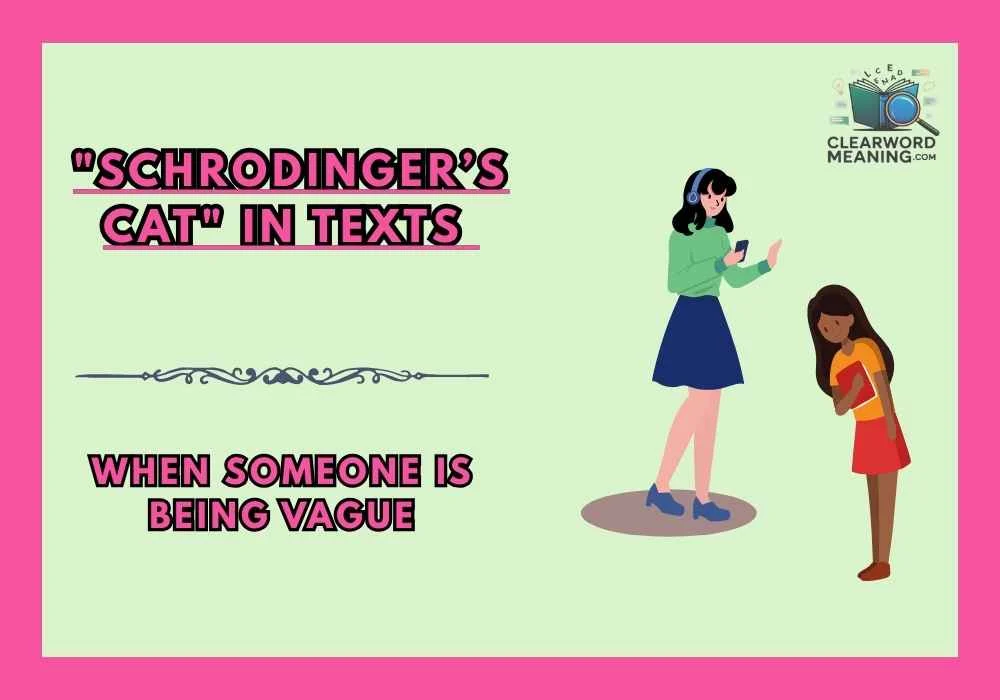 "Schrodinger’s Cat" in Texts 