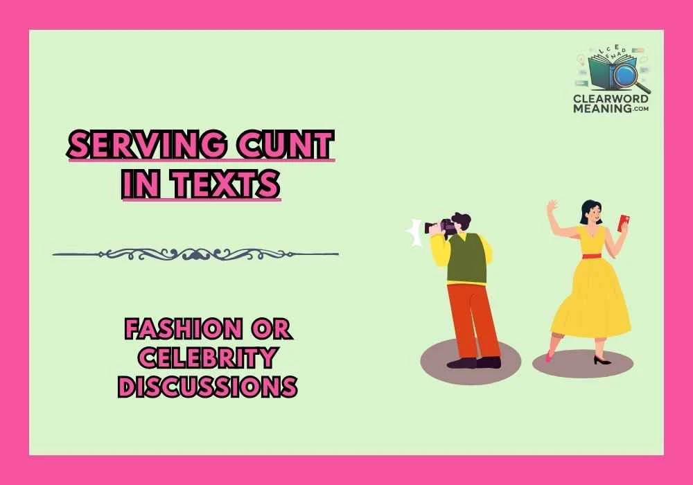 Serving Cunt in Texts