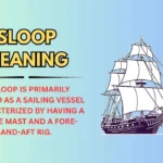 Sloop Meaning
