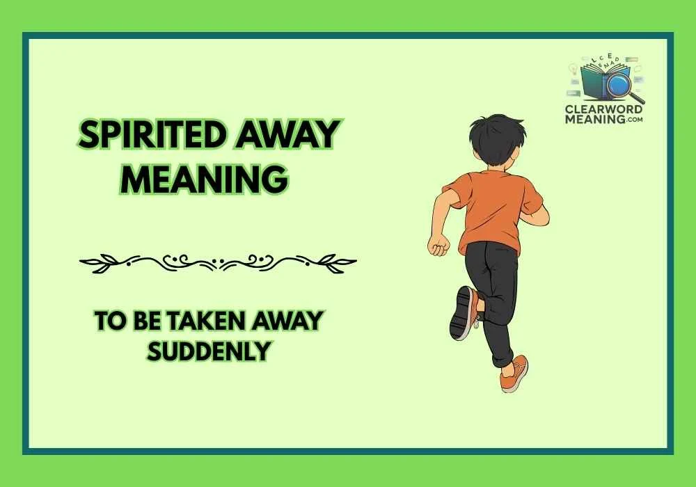 Spirited Away Meaning