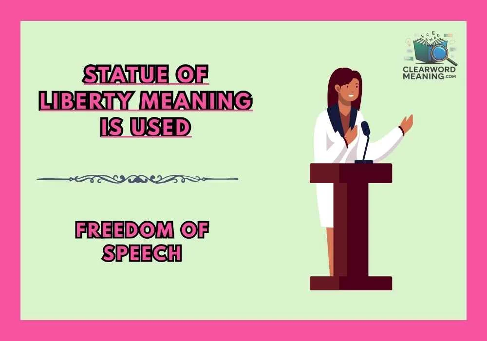 Statue of Liberty Meaning Is Used