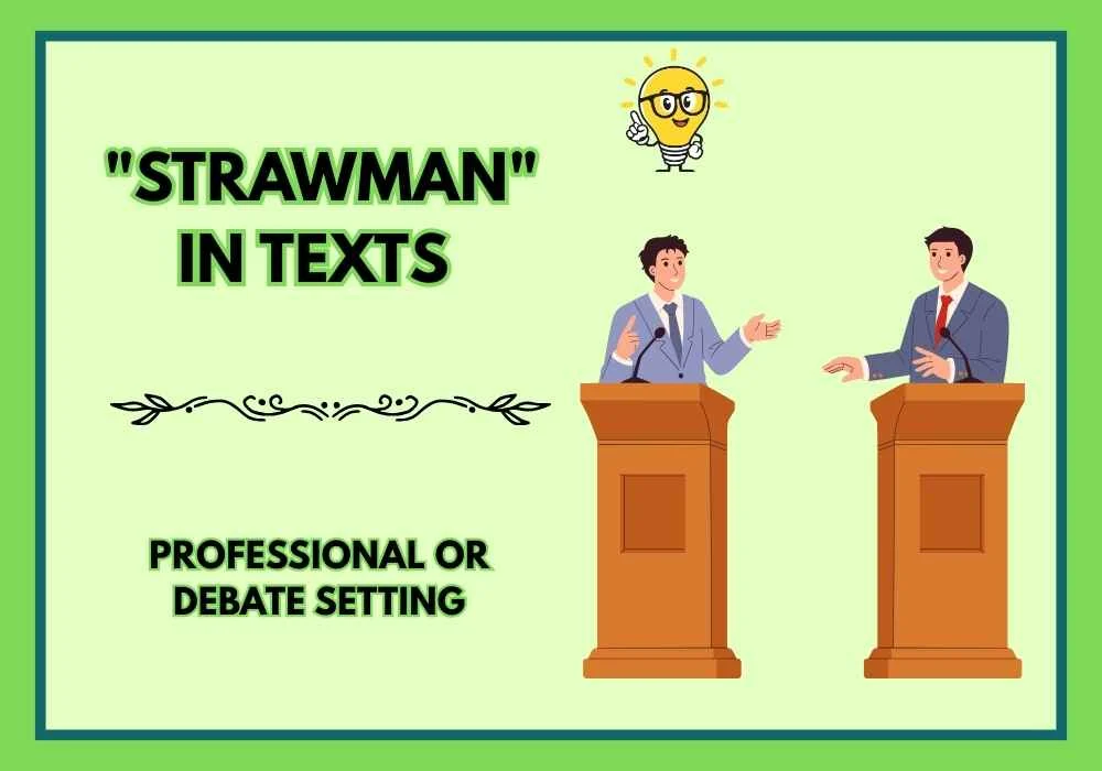 "Strawman" in Texts