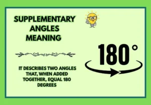 Supplementary Angles Meaning