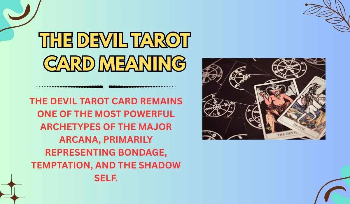 The Devil Tarot Card Meaning
