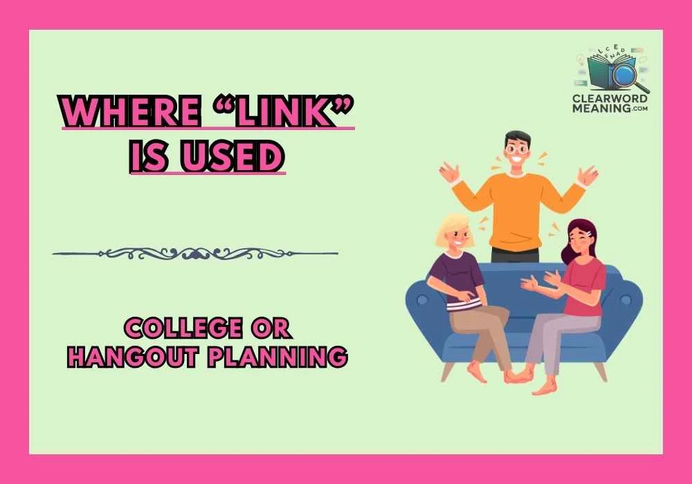 Where “Link” Is Used