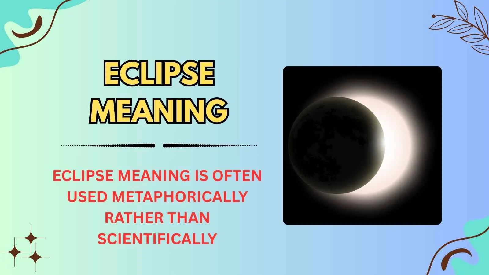 Eclipse Meaning