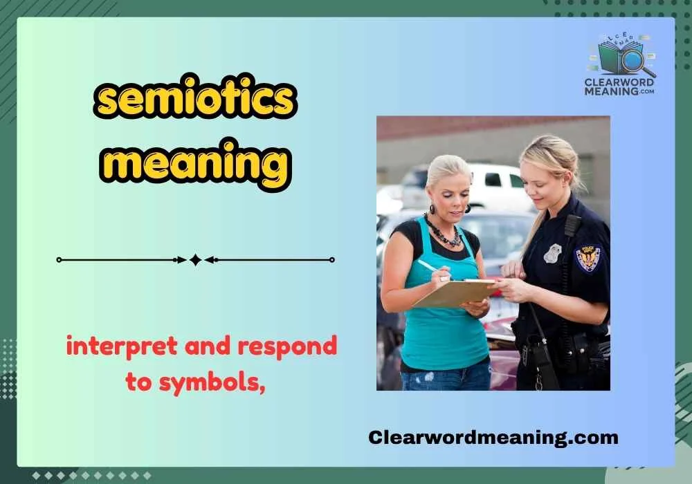 semiotics meaning