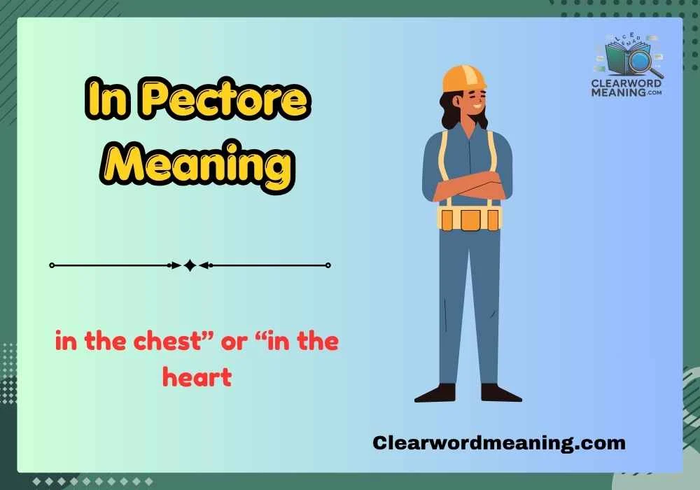 In Pectore Meaning