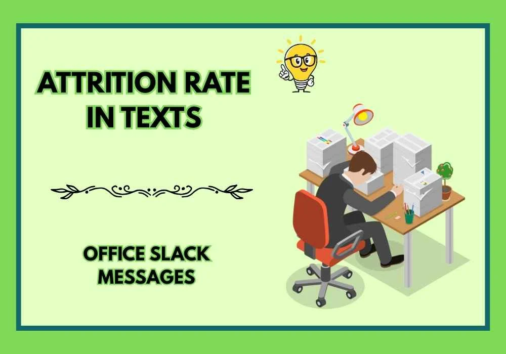 Attrition Rate in Texts