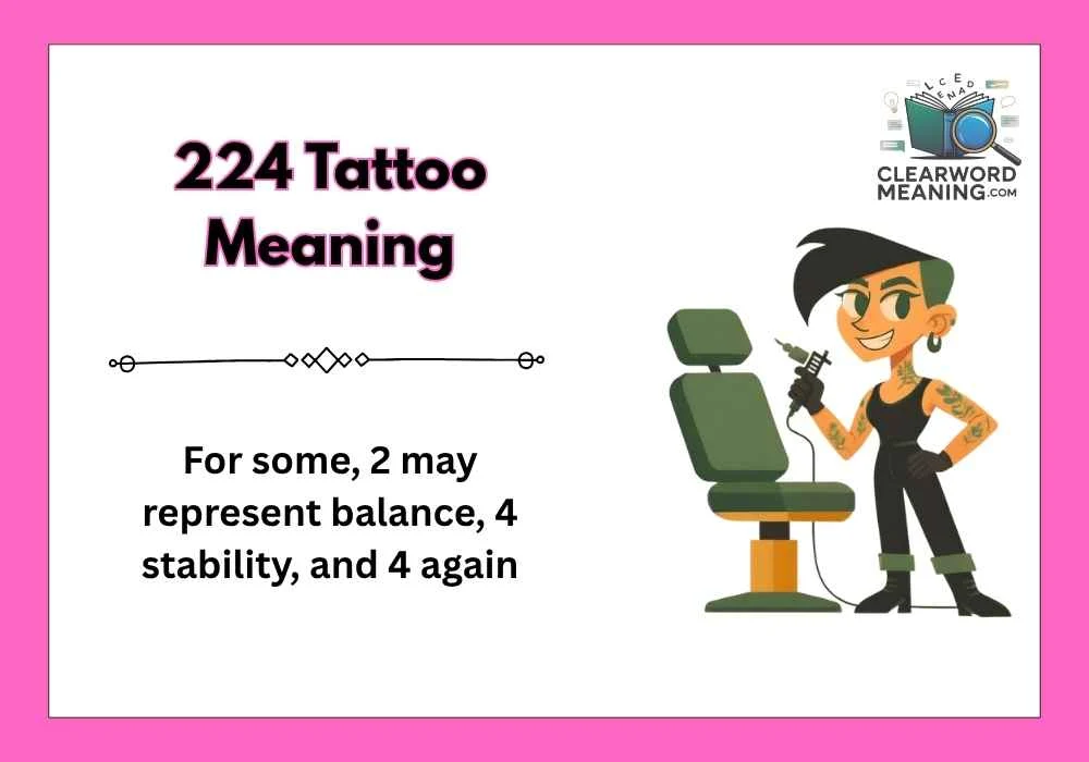 224 Tattoo Meaning