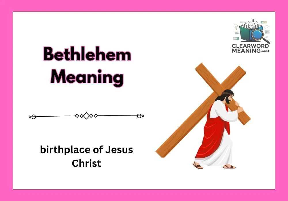 Bethlehem Meaning