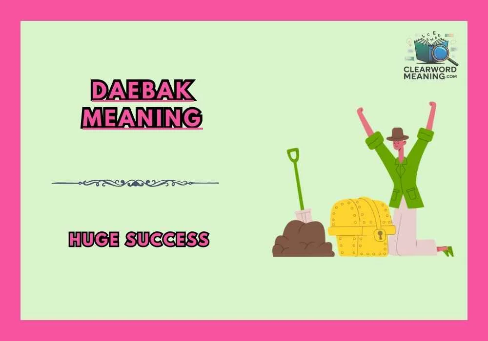 daebak meaning