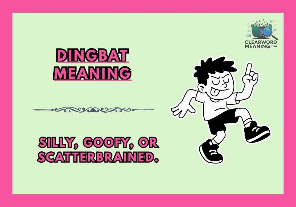 Dingbat Meaning