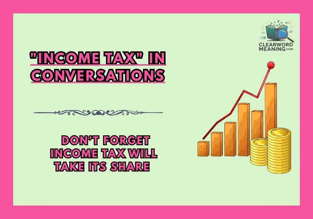 "Income Tax" in Conversations