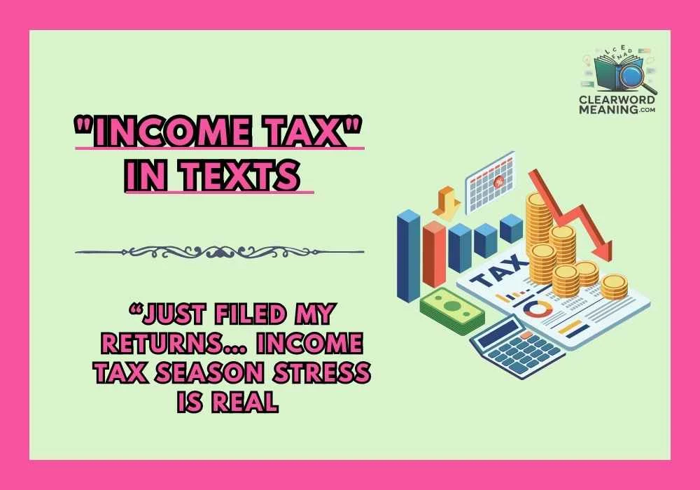 "Income Tax" in Texts 