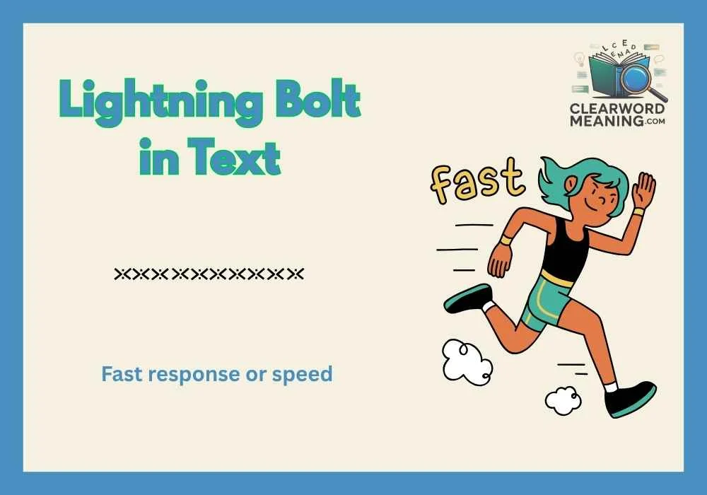 Lightning Bolt in Text