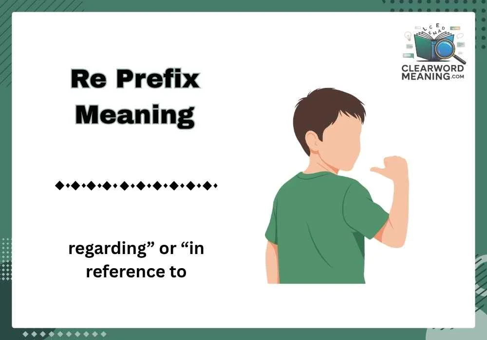 re prefix meaning