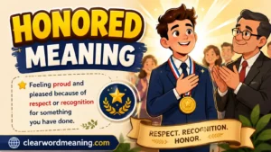 Honored Meaning