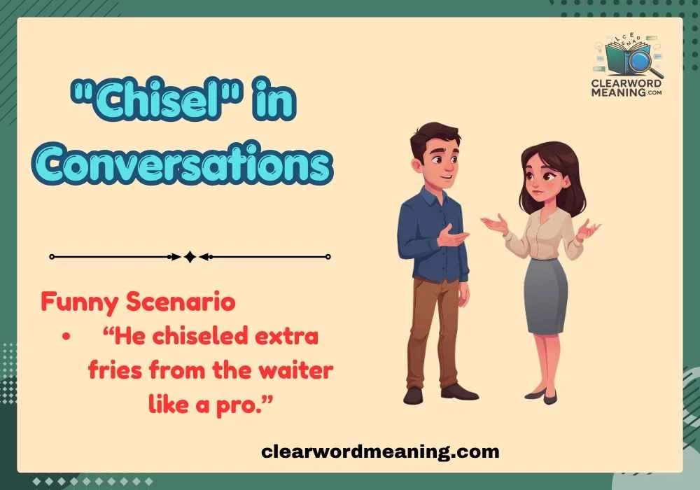 "Chisel" in Conversations