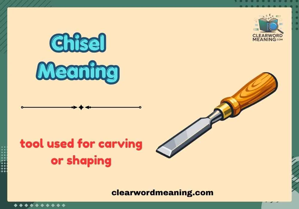 Chisel Meaning