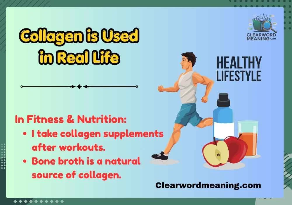 Collagen is Used in Real Life